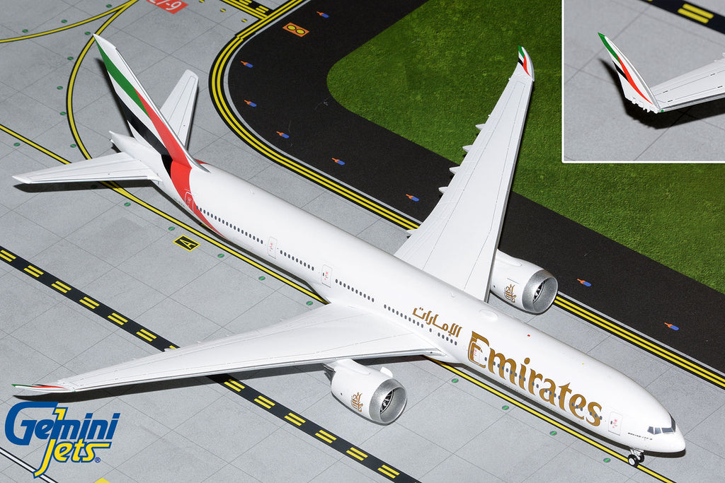 Emirates Boeing 777-9 A6-EZA GeminiJets G2UAE1189 Scale 1:200