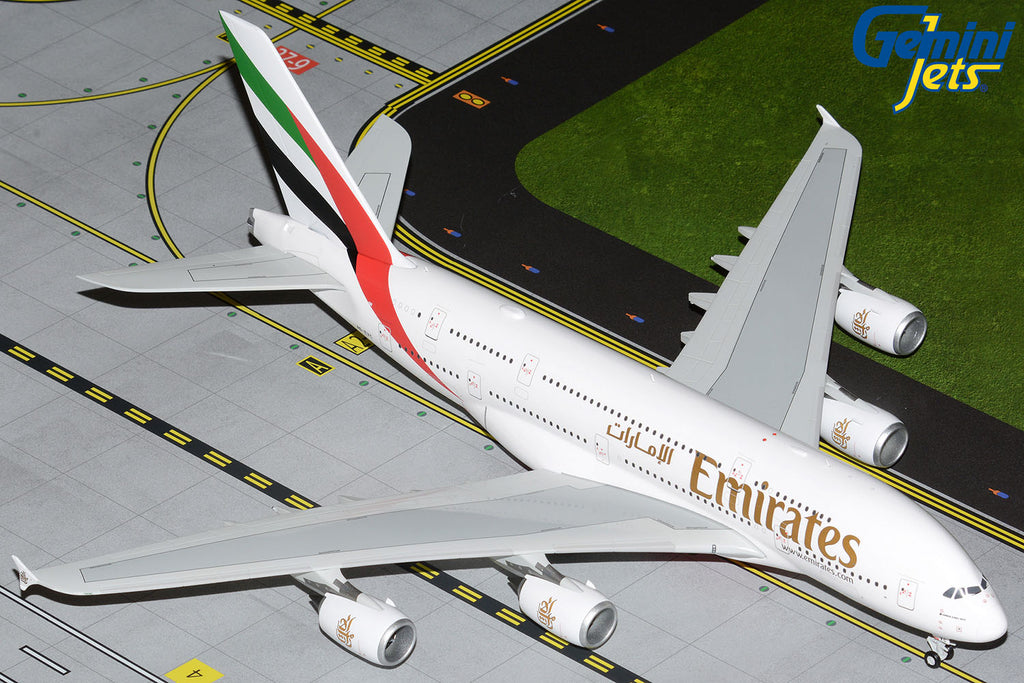 Emirates Airbus A380 A6-EVC GeminiJets G2UAE1207 Scale 1:200