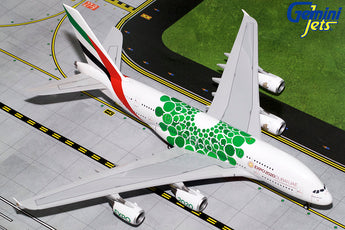 Emirates Airbus A380 A6-EEW EXPO 2020 Green GeminiJets G2UAE774 Scale 1:200
