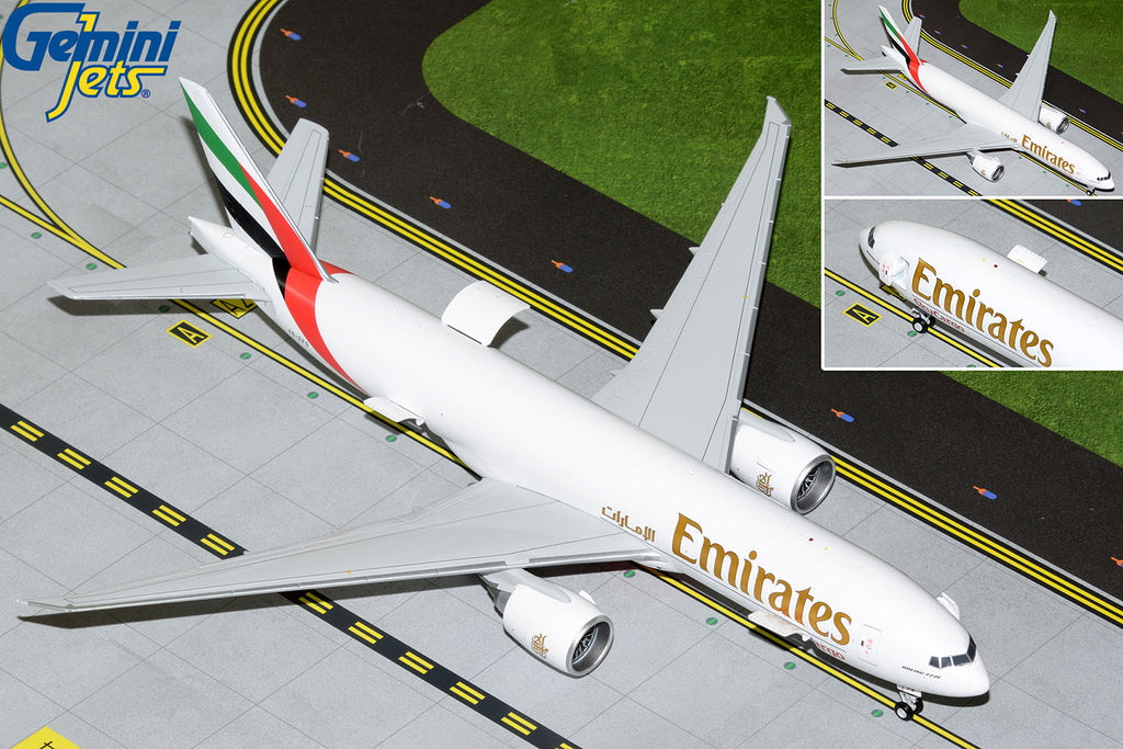 Emirates Sky Cargo Boeing 777F Interactive A6-EFG GeminiJets G2UAE953 Scale 1:200