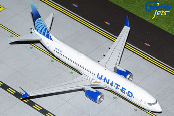 United Boeing 737 MAX 8 N27251 GeminiJets G2UAL1054 Scale 1:200