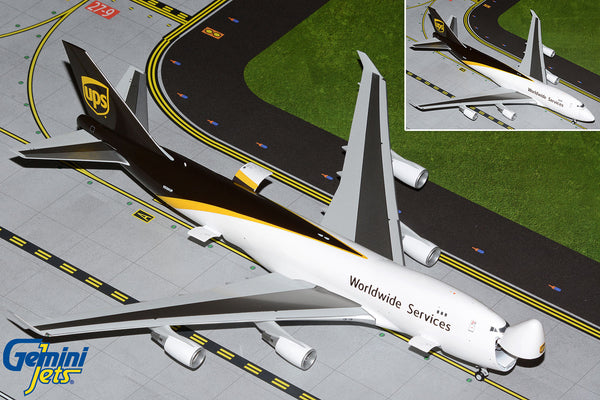 UPS Boeing 747-400F Interactive N580UP GeminiJets G2UPS932 Scale 1