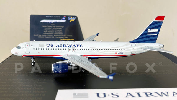 US Airways Airbus A320 N106US Flight 1549 GeminiJets