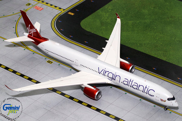 航空機・ヘリコプター Gemini Jets Virgin Atlantic 747-4Q8 Gemini Jets 1:200 Virgin Atlantic 747-400 Unboxing and
