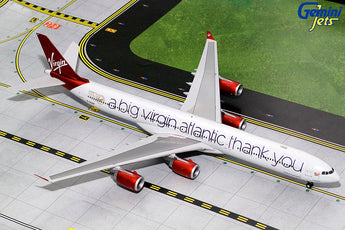 Virgin Atlantic Airbus A340-600 G-VNAP A Big Thank You GeminiJets G2VIR732 Scale 1:200