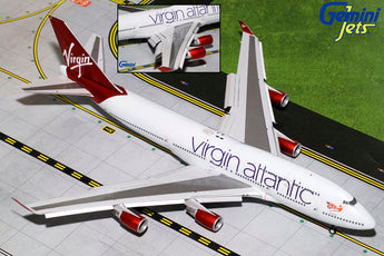 Virgin Atlantic Boeing 747-400 Flaps Down G-VBIG GeminiJets G2VIR766F Scale 1:200