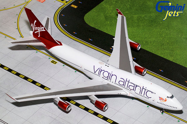 Virgin Atlantic Boeing 747-400 G-VBIG GeminiJets G2VIR766 Scale 1
