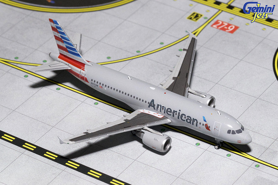American Airlines Airbus A320 N117UW GeminiJets GJAAL1583 Scale 1:400