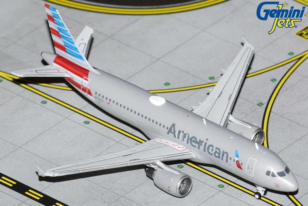 American Airlines Airbus A320 N103US GeminiJets GJAAL2085 Scale 1:400