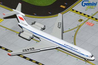 Aeroflot Ilyushin Il-62M CCCP-86492 GeminiJets GJAFL2083 Scale 1:400
