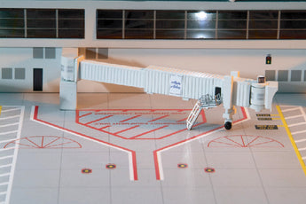 Narrow-Body (Single) Airbridges Jetways Jet Bridges (Set of 6) GeminiJets GJARBRDG1 Scale 1:400