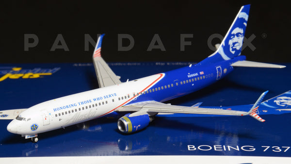 Alaska Airlines Boeing 737-900ER N265AK Honoring Those Who Serve