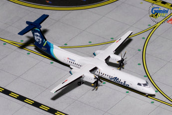Alaska Airlines Bombardier Dash 8 Q400 N438QX GeminiJets GJASA1760 Scale 1:400
