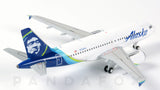 Alaska Airlines Airbus A319 N530VA GeminiJets GJASA1851 Scale 1:400