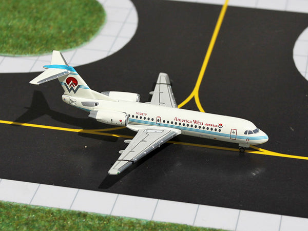 America West Express Fokker 70 N528YV GeminiJets GJAWE1060 Scale 1