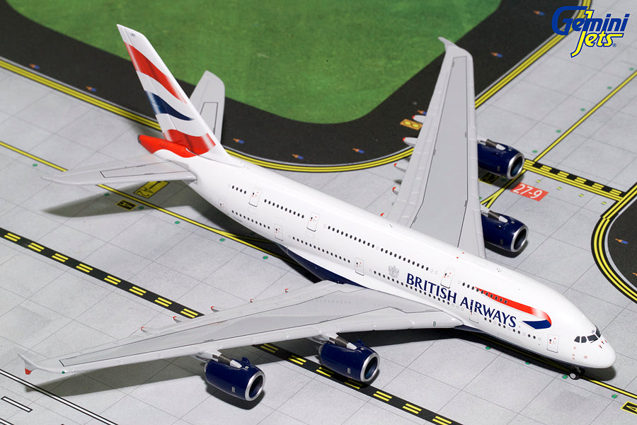 British Airways Airbus A380 G-XLEC GeminiJets GJBAW1679 Scale 1:400