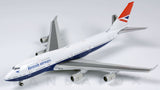 British Airways Boeing 747-400 G-CIVB Negus Retro Livery GeminiJets GJBAW1858 Scale 1:400