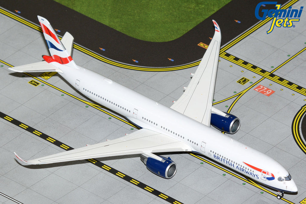 British Airways Airbus A350-1000 G-XWBB GeminiJets GJBAW2111 Scale 1:400