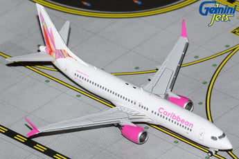 Caribbean Airlines Boeing 737 MAX 8 9Y-CAL GeminiJets GJBWA2121 Scale 1:400