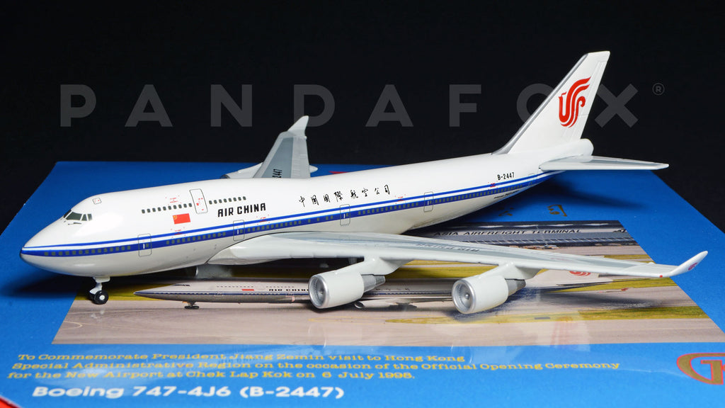 Air China Boeing 747-400 B-2447 GeminiJets GJCCA005 Scale 1:400