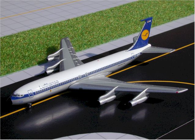 Lufthansa Boeing 707-330B D-ABUB GeminiJets GJDLH074 Scale 1:400