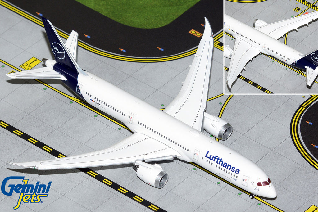 Lufthansa Boeing 787-9 Flaps Down D-ABPA GeminiJets GJDLH2046F Scale 1:400