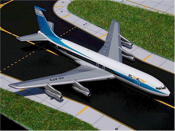 El Al Boeing 707-320B 4X-ATS GeminiJets GJELY186 Scale 1:400
