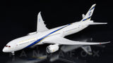 El Al Boeing 787-9 4X-EDM Jerusalem of Gold GeminiJets GJELY1904 Scale 1:400