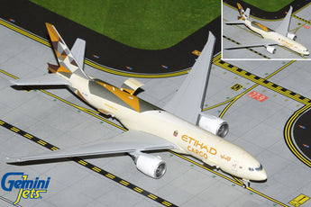 Etihad Cargo Boeing 777F Interactive A6-DDE GeminiJets GJETD2146 Scale 1:400