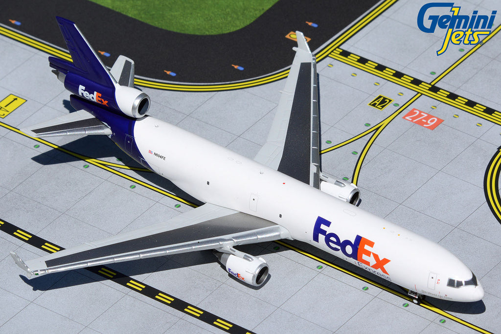 FedEx MD-11F N604FE GeminiJets GJFDX1974 Scale 1:400