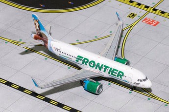 Frontier Airbus A320neo N307FR Champ The Bronco GeminiJets GJFFT1617 Scale 1:400