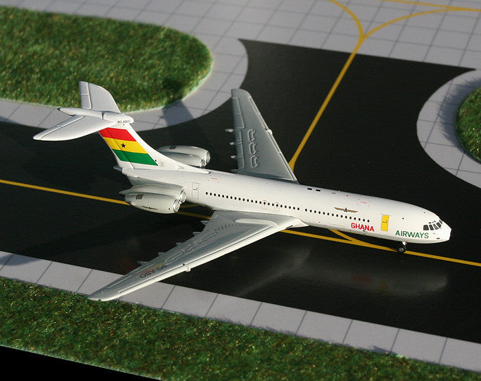 Ghana Airways Vickers VC-10 9G-ABO GeminiJets GJGHA689 Scale 1:400