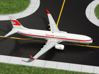 Garuda Indonesia Boeing 737-800 PK-GFM "60's Retro Livery" GeminiJets GJGIA1056 Scale 1:400