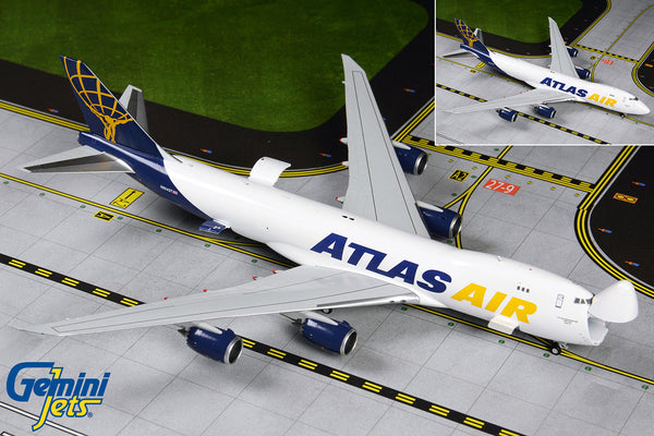 Atlas Air Boeing 747-8F Interactive N854GT GeminiJets