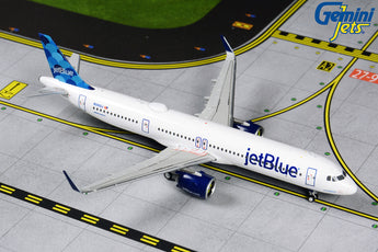 JetBlue Airbus A321neo N2002J GeminiJets GJJBU1881 Scale 1:400
