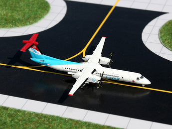 Luxair Bombardier Dash 8 Q400 LX-LGA GeminiJets GJLGL788 Scale 1:400