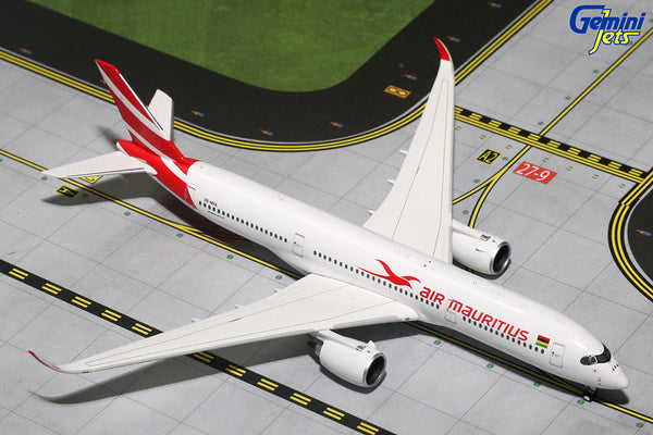 Air Mauritius Airbus A350-900 3B-MKA GeminiJets GJMAU1604 Scale 1