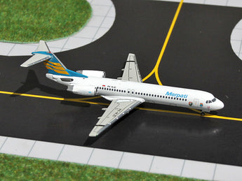 Merpati Nusantara Airlines Fokker 100 PK-MJD GeminiJets GJMNA1065 Scale 1:400