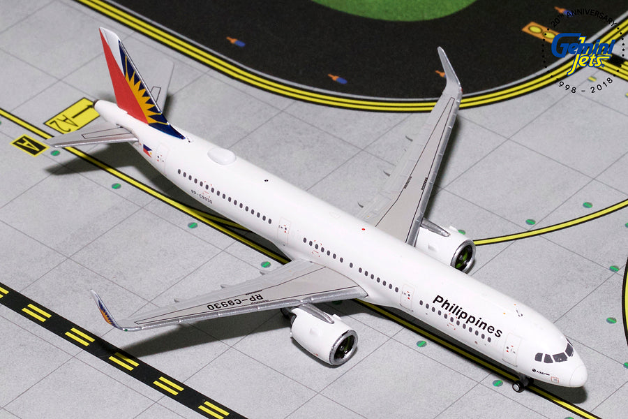 Philippine Airlines Airbus A321neo RP-C9930 GeminiJets GJPAL1825 Scale 1:400