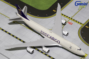 Saudia Cargo Boeing 747-8F HZ-AIH GeminiJets GJSVA1555 Scale 1:400
