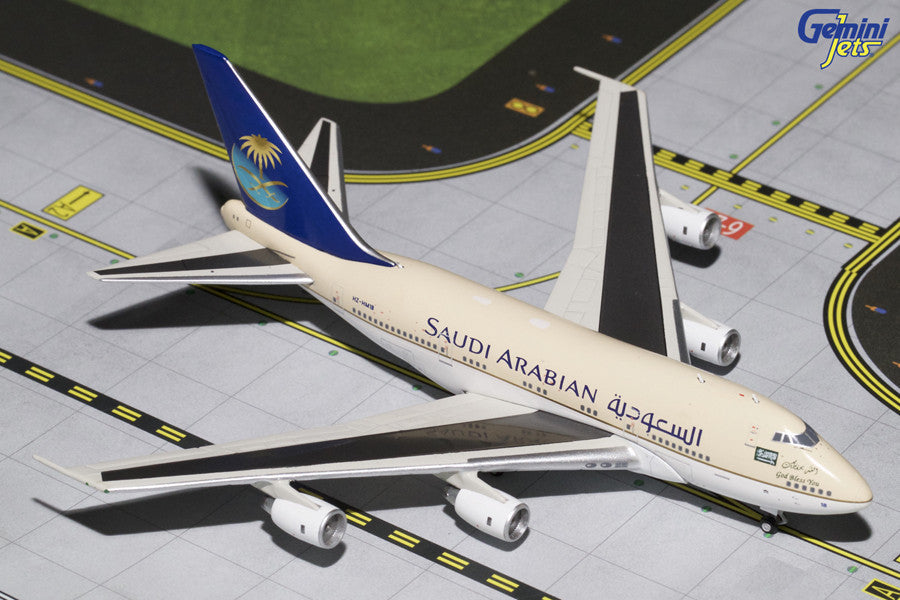 Saudia Boeing 747SP HZ-HM1B GeminiJets GJSVA1639 Scale 1:400