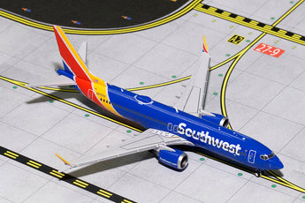 Southwest Boeing 737 MAX 8 N8705Q GeminiJets GJSWA1676 Scale 1:400