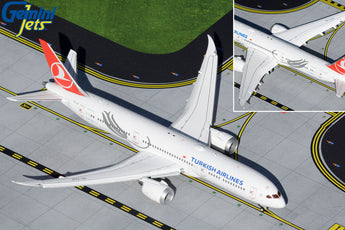 Turkish Airlines Boeing 787-9 Flaps Down TC-LLO GeminiJets GJTHY2018F Scale 1:400