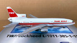 TWA Lockheed L-1011-200 N31033 GeminiJets GJTWA042 Scale 1:400