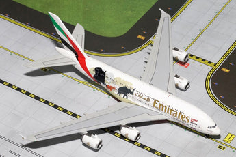 Emirates Airbus A380 A6-EDG Wildlife #2 GeminiJets GJUAE1551 Scale 1:400