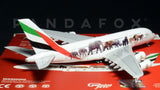 Emirates Airbus A380 A6-EEQ "Wildlife #3" GeminiJets GJUAE1663 Scale 1:400