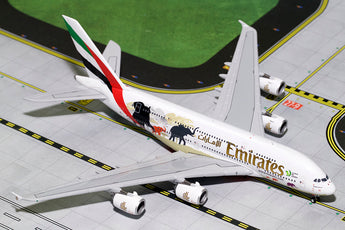 Emirates Airbus A380 A6-EER Wildlife #2 GeminiJets GJUAE1668 Scale 1:400