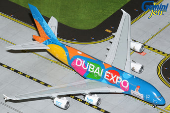 Emirates Airbus A380 A6-EEW Dubai Expo Be Part Of The Magic GeminiJets GJUAE2134 Scale 1:400