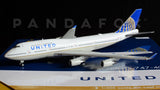 United Boeing 747-400 N105UA GeminiJets GJUAL1587 Scale 1:400