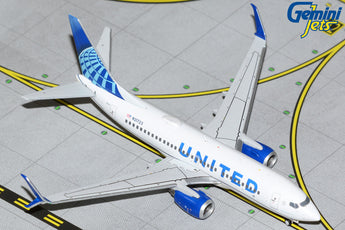 United Boeing 737-700 N21723 GeminiJets GJUAL2024 Scale 1:400